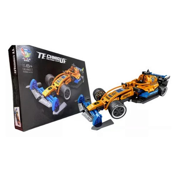 Bloco De Montar Carro Formula 1 F1 448 Peças