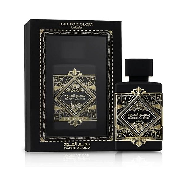 Eau de Parfum Badee Al Oud, Oud for Glory de Lattafa, spray, unissex, 100 ml