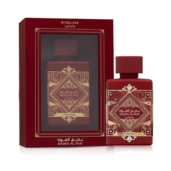 Lattafa Badee Al Oud Sublime - Eau de Parfum 100ml (VERMELHO)