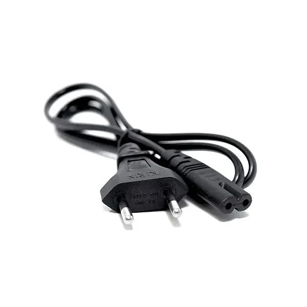 Cabo De Força Com 2 Pinos Para Impressora 1,5M