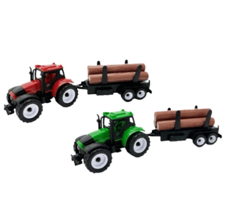 NEW FARM TRATOR CARGA DE MADEIRA