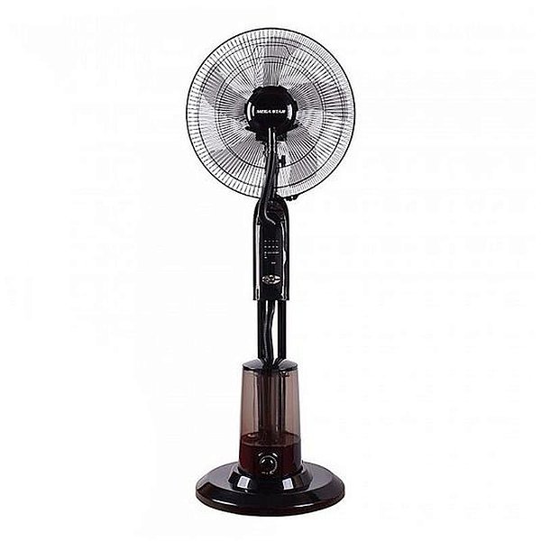 Ventilador Mega Star FAN22 com Umidificador 220V - Cor Preto
