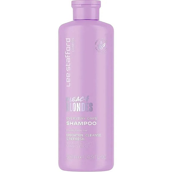 Shampoo Lee Stafford Cuidado Diário para Loiras - 500mL