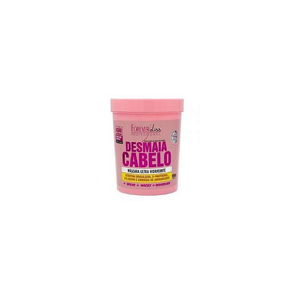 Máscara de Tratamento Desmaia Cabelo Forever Liss 950ml para Cabelos Lisos e Hidratados