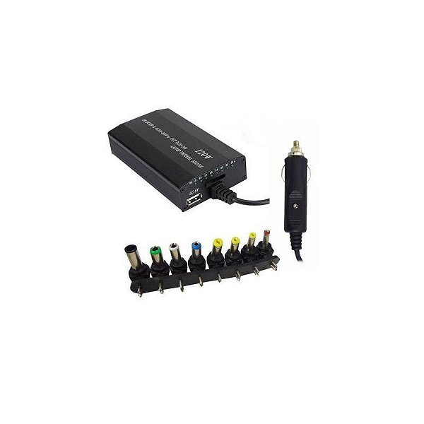 Carregador Universal de Microfins HR1009 para Notebook Casa/Carro
