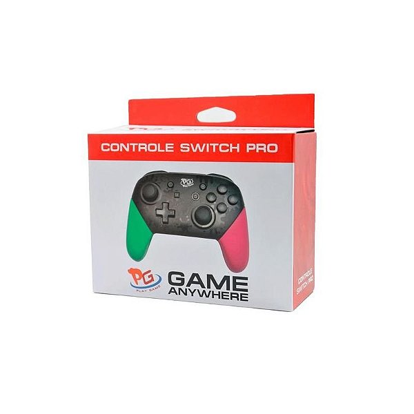 Controle Sem Fio Pro para Nintendo Switch - Edição Splatoon 2