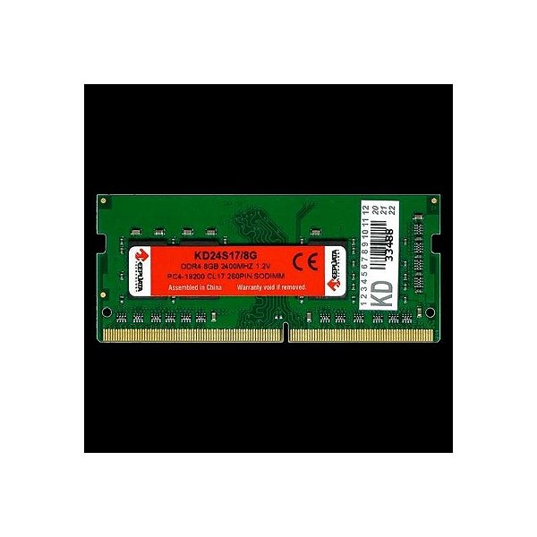 Memória RAM Keepdata 8GB DDR4 2400MT/s para Notebook - KD24S17/8G Performance Upgrade