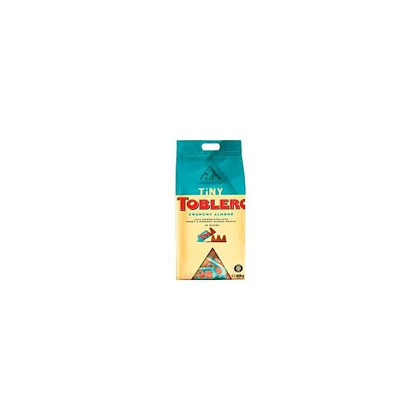 Chocolate Toblerone Minúsculo Ao Leite com Amêndoas Crocantes Pacote 256G