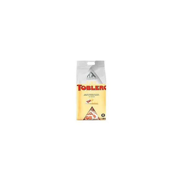 Pacote de Chocolate Toblerone Tiny Branco 256G