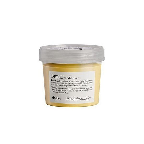 Condicionador Davines Dede 250ML - Hidratação e Brilho para Cabelos Normais