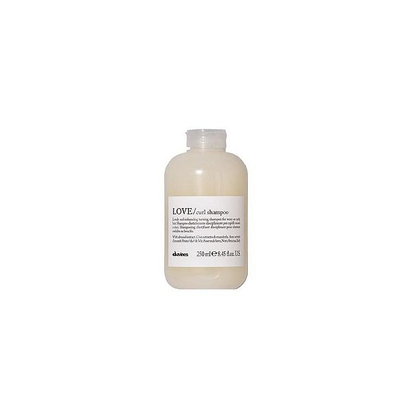 Shampoo Davines Love Curl 250ML para Cabelos Cacheados e Ondulados