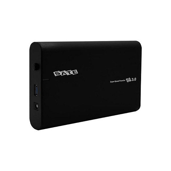 Caixa Externa Para Hd Sata 3.5 Usb 3.0 - Cor Preta