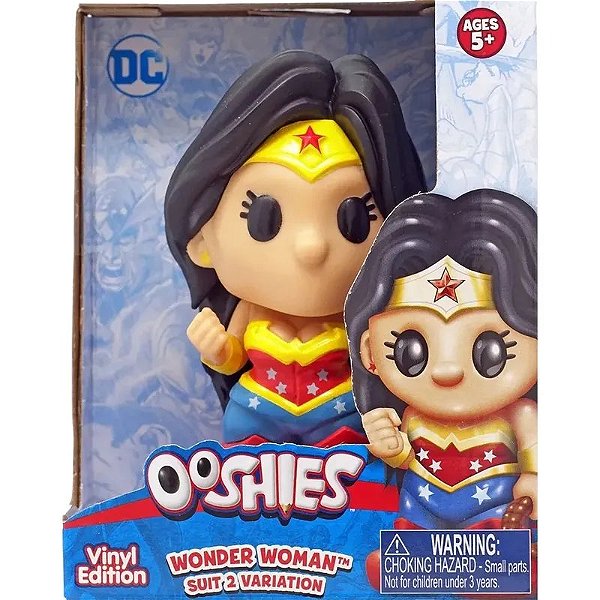 Boneca Ooshies da Mulher-Maravilha - Headstart - 23834