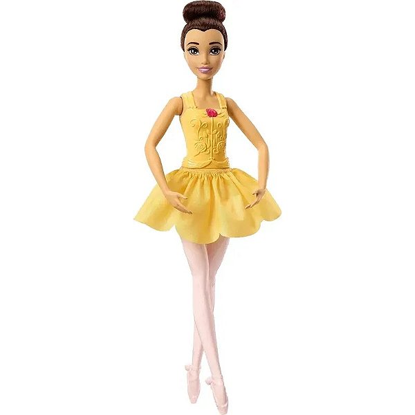 Boneca Ballerina Belle da Disney - Mattel HLV92-HLV95