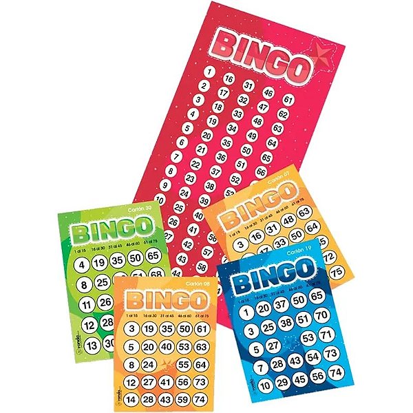 Bingo Clássico - Jogo Tradicional de Diversão para Toda a Família 35002