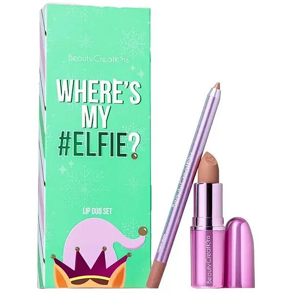 Batom e Lápis Labial Beauty Creations Where's My Elfie LDE1