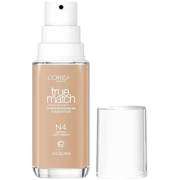 Base Líquida L'Oréal True Match N4 Neutro Claro Médio - 30mL