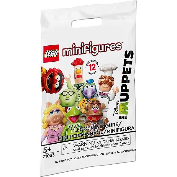 Mini Figuras Colecionáveis Lego Os Muppets 71033 - Pacote com 6 Peças