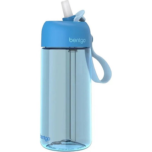 Garrafa Diversão Infantil Bentgo Kids - Azul BGKDWB1-B para Hidratação Alegre