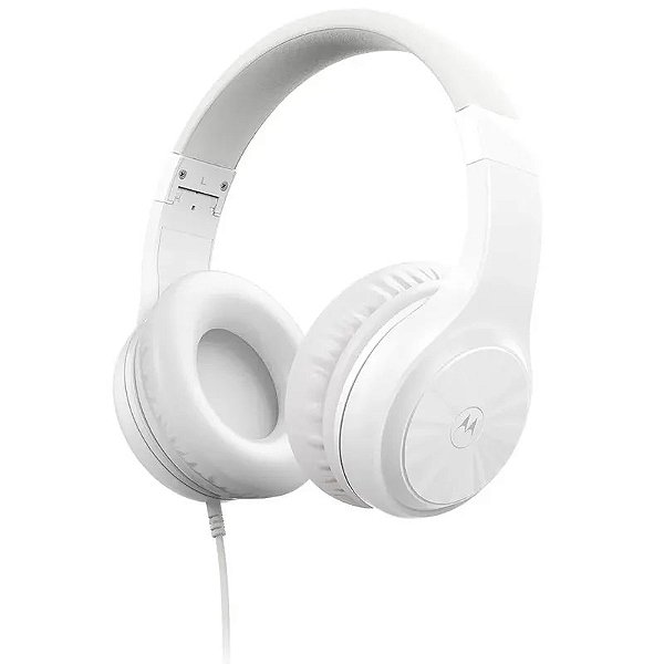 Fone de Ouvido In-ear Motorola Moto XT120 - Branco com Som de Alta Qualidade e Conforto