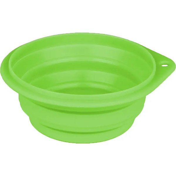 Tigela Silicona Verde para Cães 2000ml - Pawise 11030