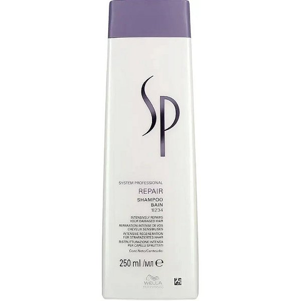 Shampoo Wella System Professional Reparação Intensa - 250mL