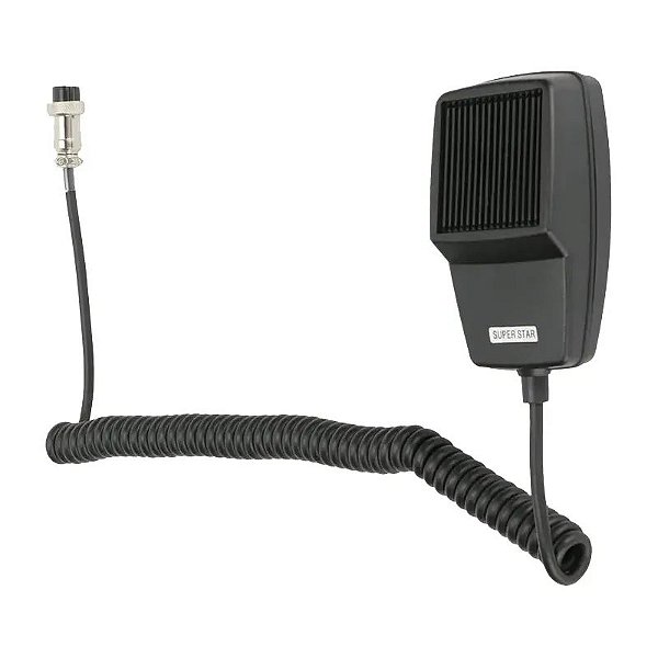 Microfone Profissional Super Star DM-507-4 para Rádio e Estúdio