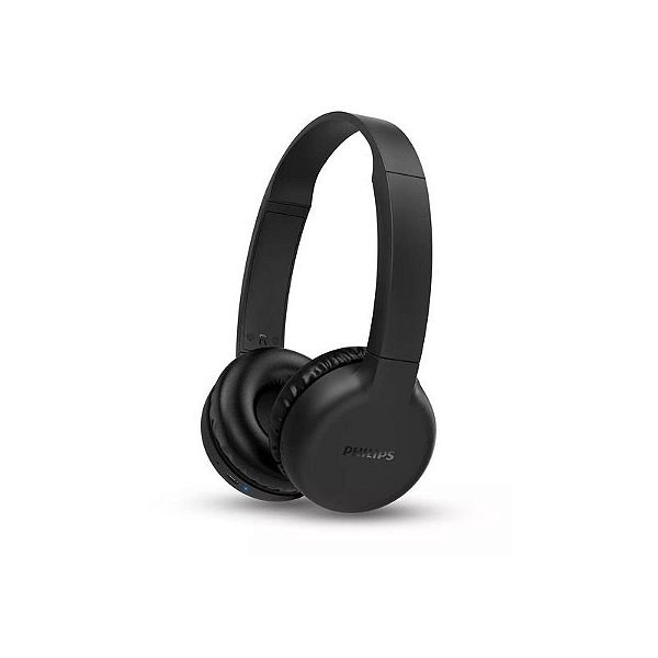 Auriculares Bluetooth Philips TAH-1205BK - Cor Preta - Som de Qualidade