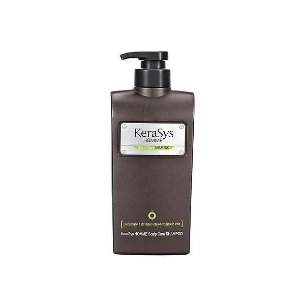 Shampoo Kerasys Homme para Cuidado do Couro Cabeludo 550ML
