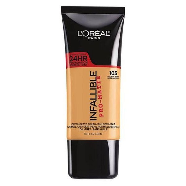 Cosmético L'Oreal Infallible Pro-Matte 24H Bege Número 071249293041