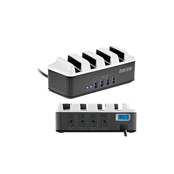 Filtro de Linha Forza FSP-4402USB-C com Portas USB - Proteção e Conectividade Premium