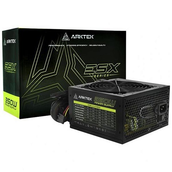 Fonte ATX 350W Arktek AK-ATX350W 12V - Eficiência e Confiabilidade