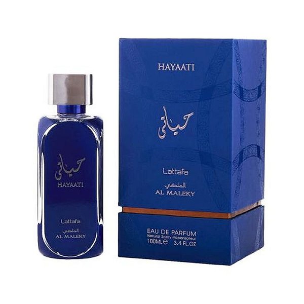 Perfume Lattafa Hayaati Al Maleky Unissex 100ML - Elegância e Sofisticação em Cada Frasco