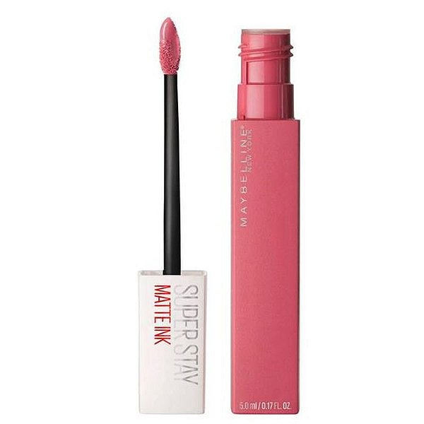 Batom Matte Maybelline Superstay 15 Lover - Longa Duração e Alta Pigmentação