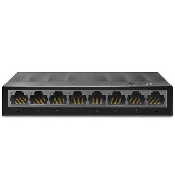 Switch Ethernet Tp-Link 8 Portas Gigabit 10/100/1000 Mbps Ls1008G