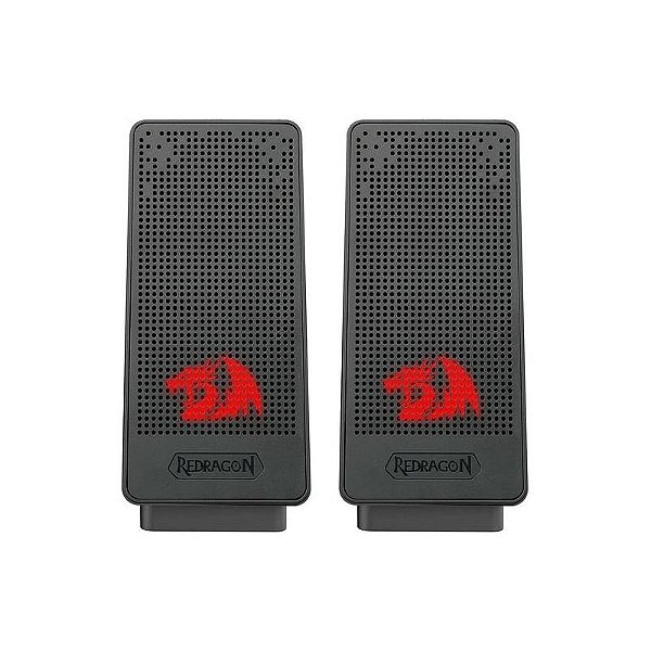 Speaker USB Redragon Ranch GS513 - Preto - Som Potente e Design Moderno