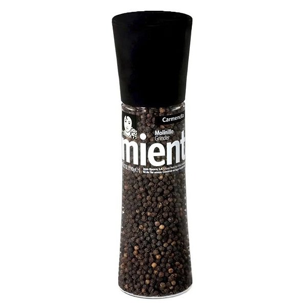 Pimenta Preta em Grão Carmencita 190g - Temperos Gourmet