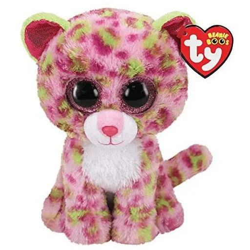 Pelúcia Beanie Ty Boos - Lainey Leopardo Leopardo De Pelúcia Ultra Macio