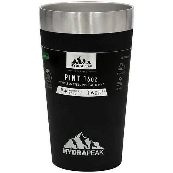 Copo Térmico Hp Pint 16 Preta 473Ml Preto