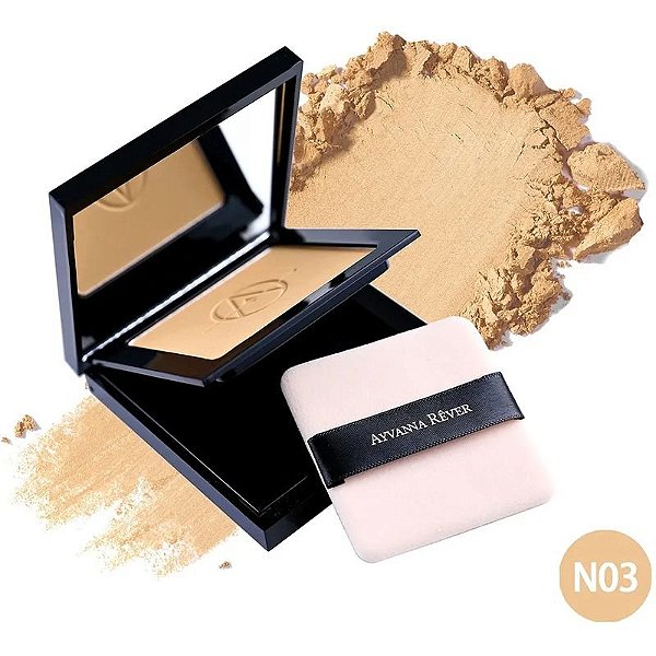 Pó Facial Matte Ayvanna Rêver Cover - N03 - Efeito aveludado 9g