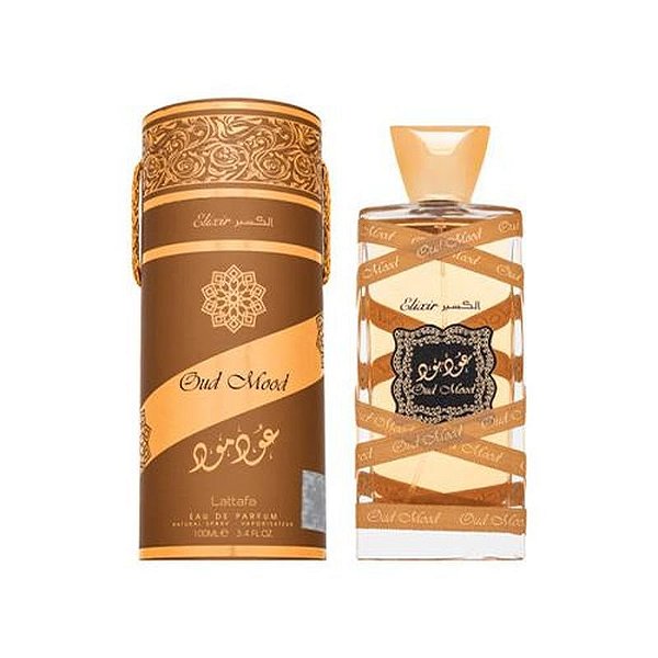 Elixir de Oud Mood Lattafa 100ML - Eau de Perfume Elegante e Sofisticado