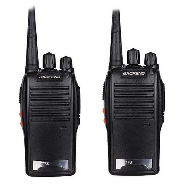 Radiocomunicador Baofeng BF-777S - 5KM - 16 Canais - Preto
