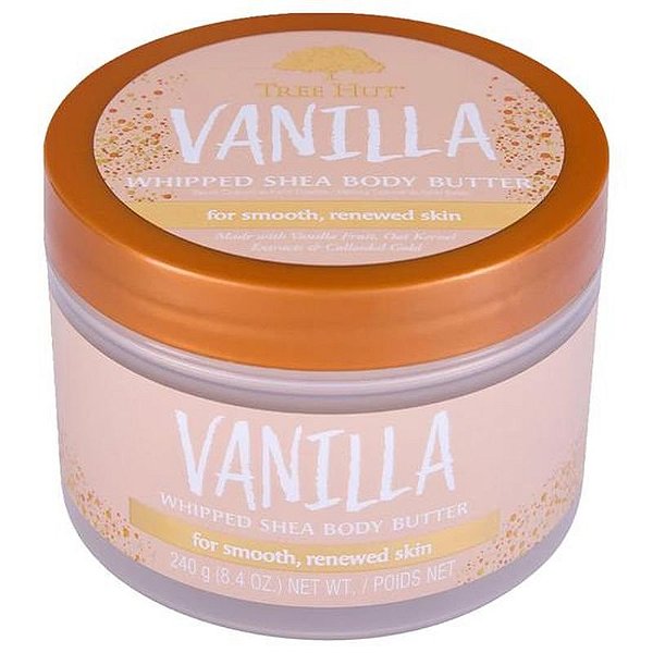 Manteiga Corporal Tree Hut Shea Batida - 240g - Aroma de Baunilha
