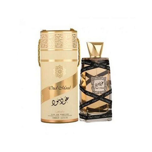 Perfume Unissex Lattafa Oud Mood Eau de Parfum 100ML - Aromas Envolventes e Sofisticados