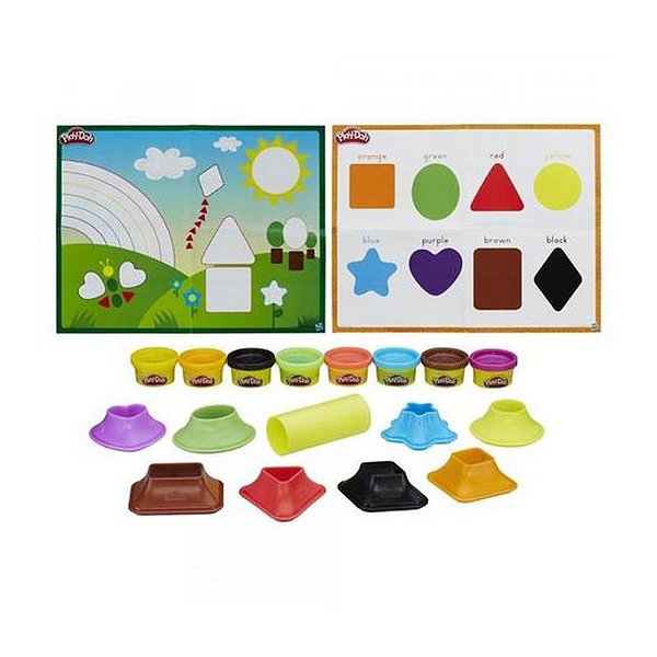 Massa de Modelar Hasbro Play-Doh Formas e Cores B3404