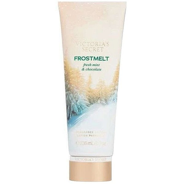 Loção Hidratante Victoria's Secret Frostmelt Menta Fresca & Chocolate - 236mL
