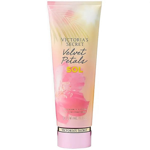Loção Corporal Victoria's Secret Petalas de Veludo Sol - 236mL