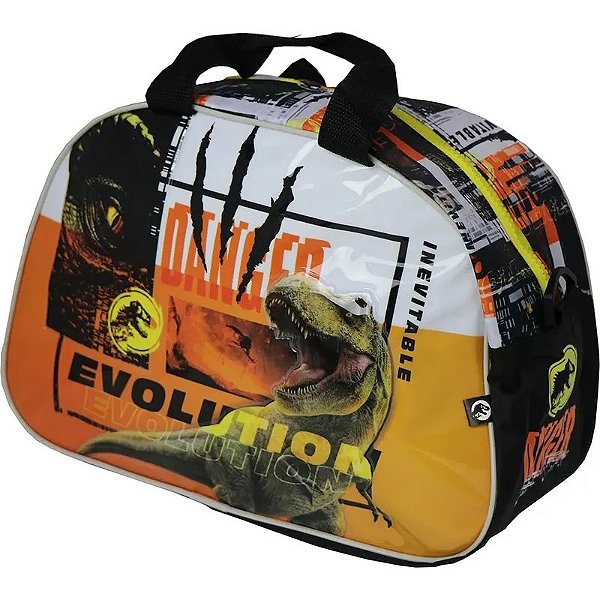 Mochila Térmica Escolar Jurassic World Eveloti - 77131 para Lanches e Snacks