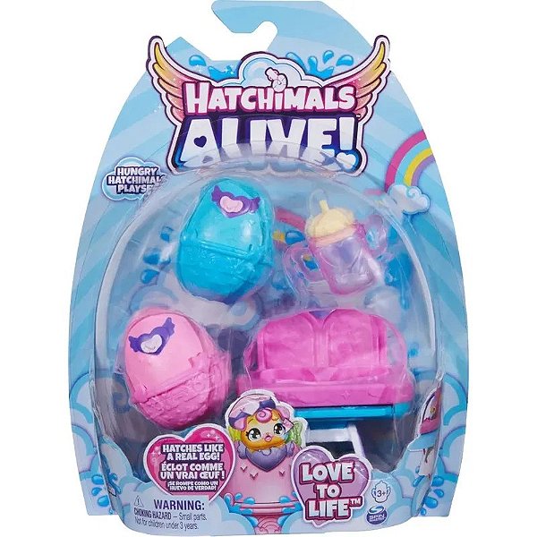 Hatchimals Alive: Fada Interativa que Come e Brinca - Spin Master 6067740