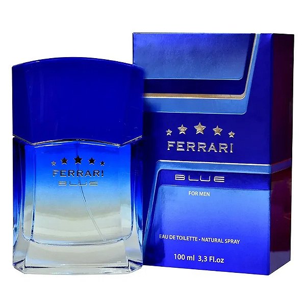 Perfume Masculino Ferrari Blue Eau de Parfum 100mL - Elegância e Estilo
